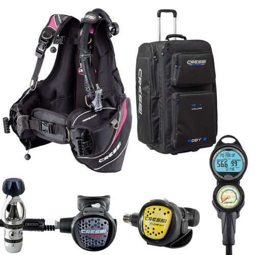 Cressi Travelight Women's Package