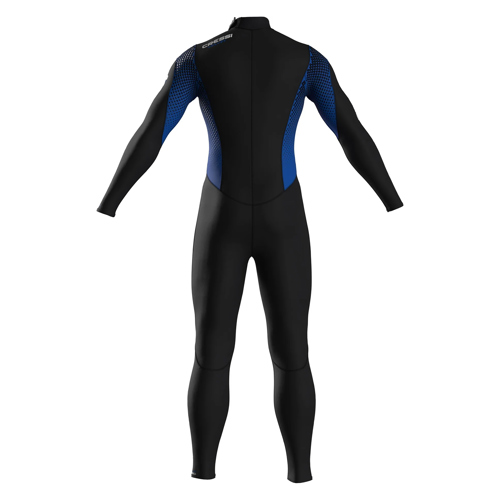 Cressi 3mm Velvet Men's Front Zip Full Wetsuit