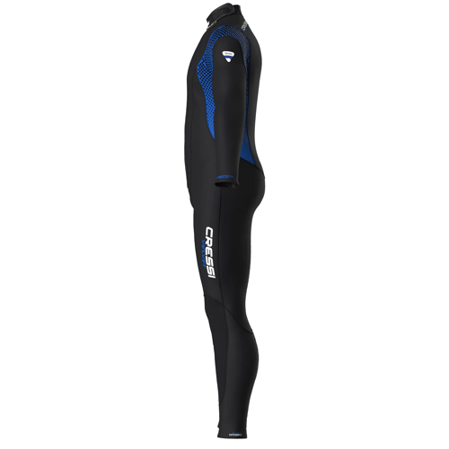Cressi 3mm Velvet Men's Front Zip Full Wetsuit
