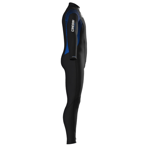 Cressi 3mm Velvet Men's Front Zip Full Wetsuit