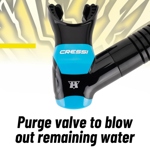 Cressi x Steve Aoki HiroQuest Limited Edition Mask & Snorkel Set