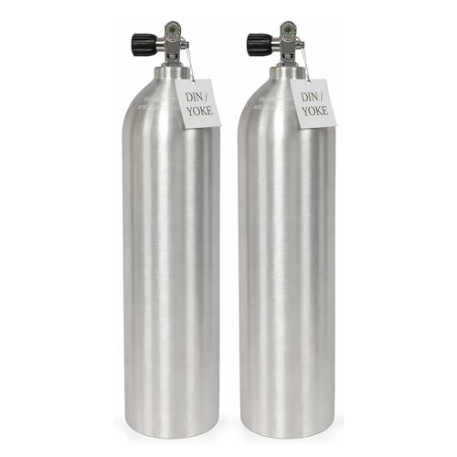 Cyl-Tec S80 Aluminum Scuba Tank 2-Pack