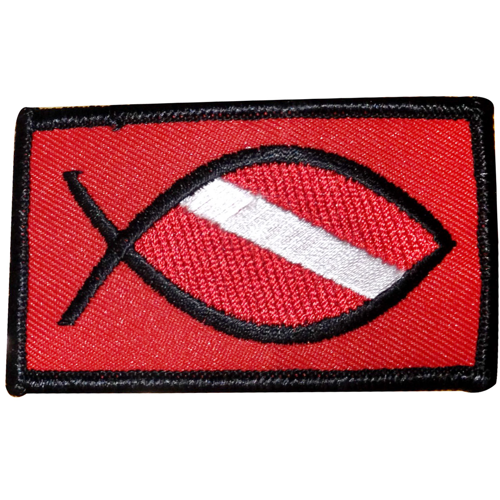 Dive Patches, Christian Dive Fish Patch