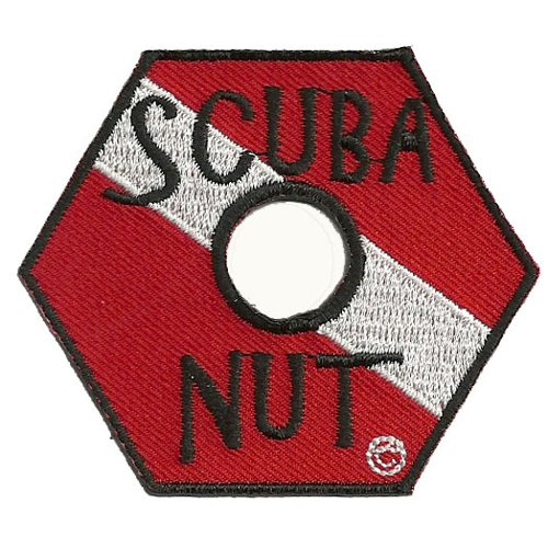 Dive Patches, Scuba Nut Patch
