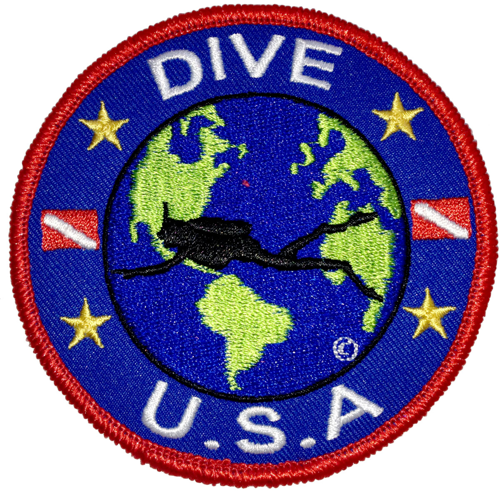 Dive Patches, Dive the World USA Patch