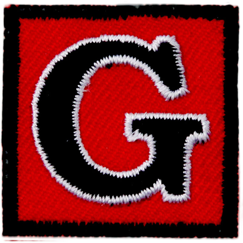 Dive Patches Alphabet Patch Scuba