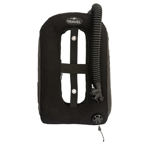 Dive Rite Aircell Travel Wing 16" Elbow Corrugated Hose Black