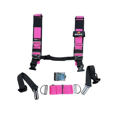 Dive Rite TransPlate Harness Pink XX-Large