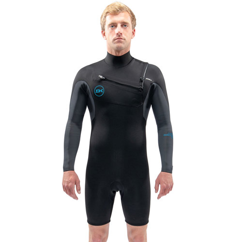 Dakine Quantum 2mm Chest Zip Long Sleeve Flatlock Spring Suit for Men