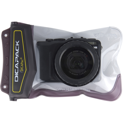 DiCAPac WP570 Waterproof Case for MidSize Digital Cameras WP570
