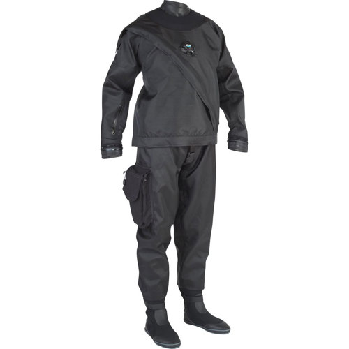 DUI Yukon II Men's Dry Suit Black Large