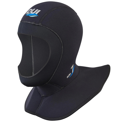 DUI 7mm Short Neck Ultra Non-Bibbed Hood X-Small