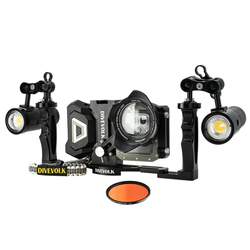 DiveVolk SeaTouch 4 Max Underwater Smartphone Deep Dive Kit