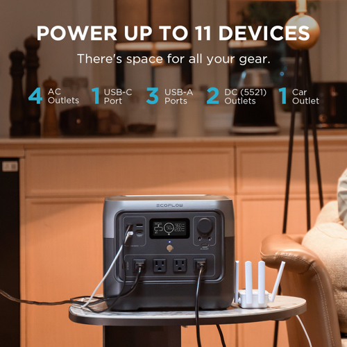 EcoFlow RIVER 2 Pro 800W 768Wh Portable Power Station ZMR620