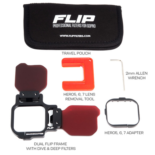 FLIP12 Two Filter Kit with DIVE & DEEP Filters for GoPro
