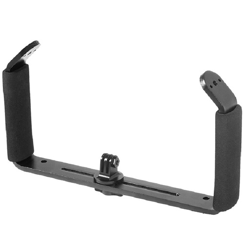 Flip Wide Double Handle & Tray with GoPro Tripod Adapter