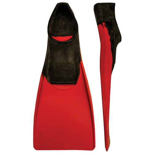 Finis Long Floating Fins Black/Red X-Large