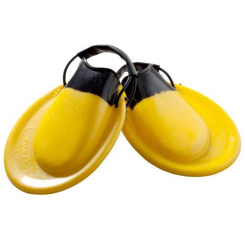 Finis Positive Drive Swim Fins, Yellow/Black Scuba