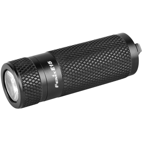 Fenix E15 170 Lumens Keychain Flashlight E15R4BK Scuba