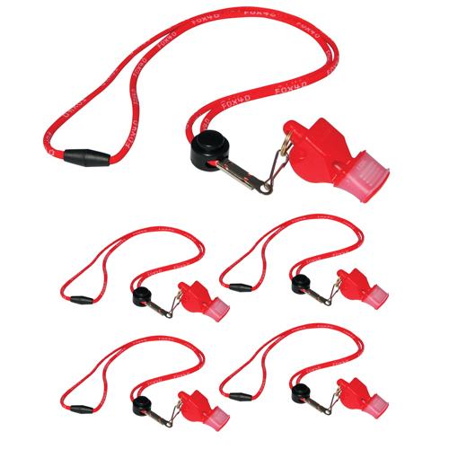 Fox 40 Classic CMG Whistle with Breakaway Lanyard