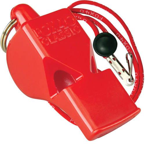 Fox 40 Classic Whistle with Breakaway Lanyard