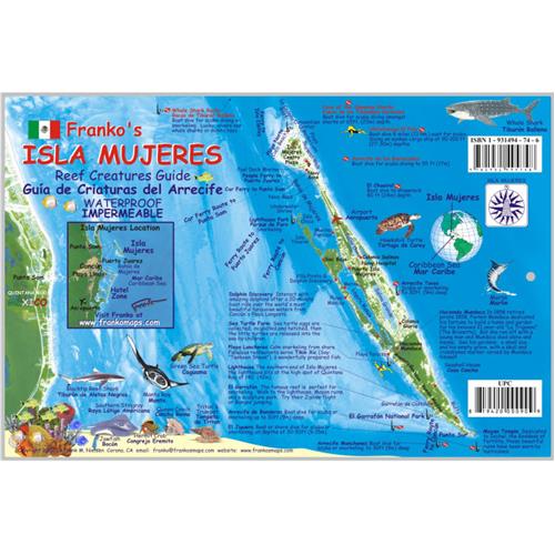 Isla Mujeres Map  Flavors of Isla Mujeres, Mexico