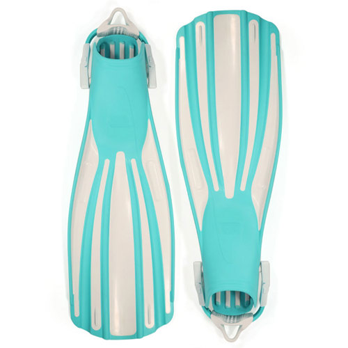 Fourth Element Rec Fin X-Large Aqua/White
