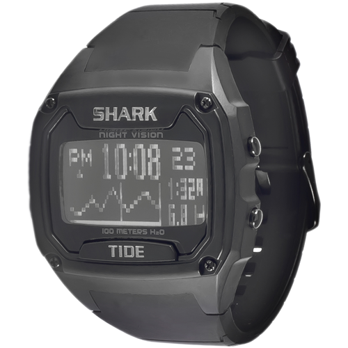 Shark by Freestyle Classic XL Tide Watch, Black