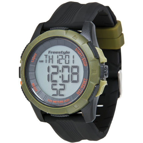 Freestyle Kampus XL Digital Watch, Green/Black Positive 103315