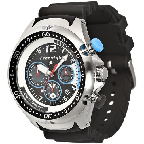 Freestyle Hammerhead Chrono XL Watch Black Blue