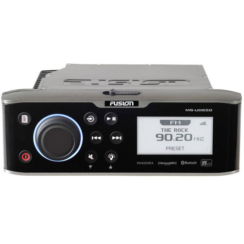 Fusion MSUD650 Marine Yacht Boat Stereo System w/BuiltIn UniDock