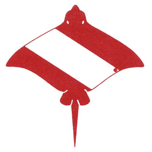 Stingray Die-Cut Sticker