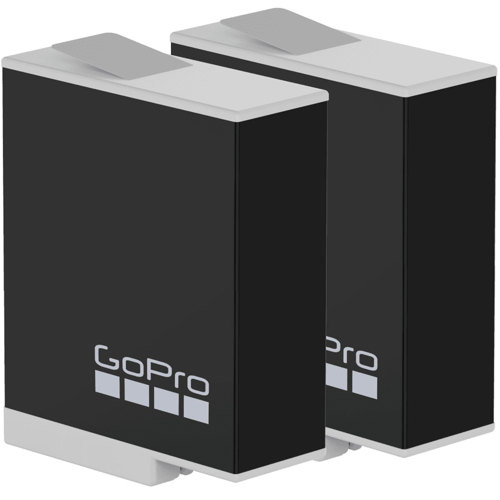 GoPro Enduro 1720mAh Rechargeable Lithium-Ion Battery for HERO11/HERO10/HERO9 Camera, 2-Pack