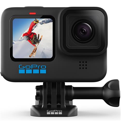  GoPro HERO10 Black- E-Commerce Packaging - Waterproof Action  Camera with Front LCD & Touch Rear Screens, 5.3K60 Ultra HD Video :  Electronics