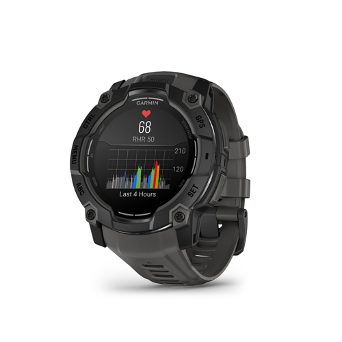 時計 Garmin Instinct 3 AMOLED 50mm Black Garmin Instinct 3 Solar – Tactical AMOLED Smartwatch | 50 mm