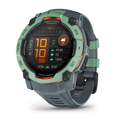 Garmin Instinct 3 50mm AMOLED GPS Smartwatch