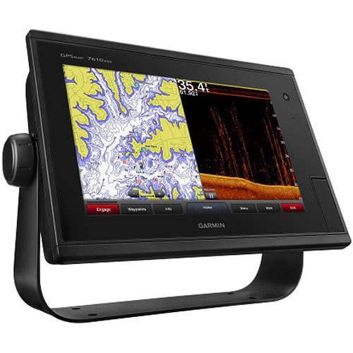 Garmin GPSMAP 7610XSV 10Inch Chartplotter/Sonar Combo, Preloaded