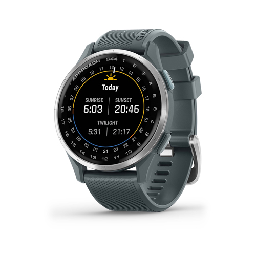 Garmin Approach S44 43mm AMOLED GPS Golf Smartwatch - Scuba