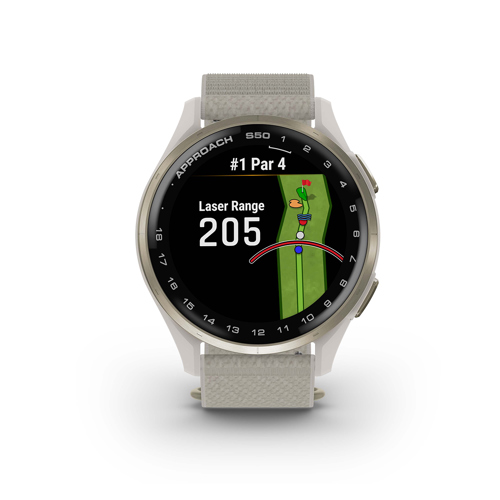 Garmin Approach S50 43mm AMOLED GPS Golf Smartwatch - Scuba