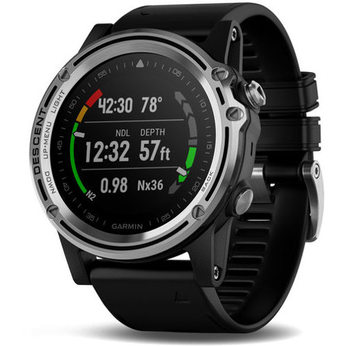 Garmin Descent Mk1 Stainless with Silicone Band