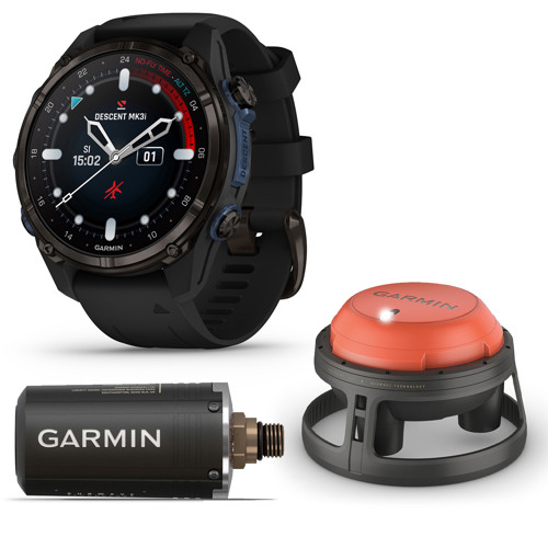 Garmin S1 Buoy with Descent Mk3i 43mm Smartwatch & Descent T2 Transceiver
