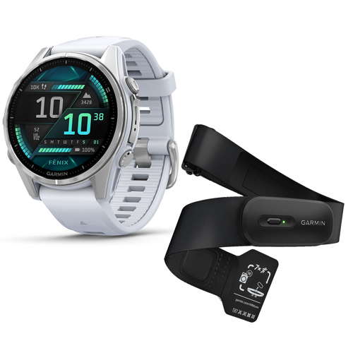 Garmin fenix 8 AMOLED GPS Smartwatch with HRM 200 Heart Rate Monitor