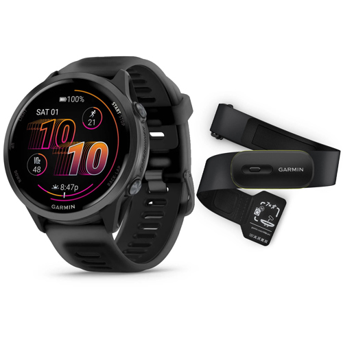 Garmin Forerunner 570 47mm GPS Smartwatch with HRM 600 Heart Rate Monitor