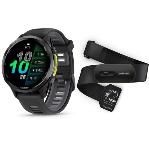 Garmin Forerunner 970 GPS Smartwatch with HRM 600 Heart Rate Monitor