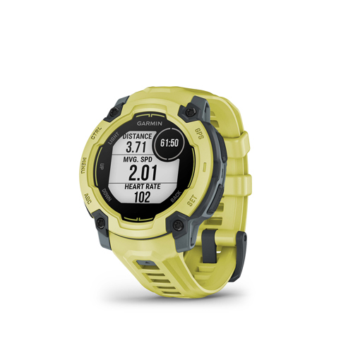GARMIN INSTINCT スマートウォッチ イエロー Garmin Instinct E 45mm GPS Smartwatch