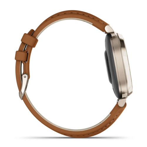 【廃盤】 Garmin Lily Classic ダークブラウン パロマ レザー GARMIN Lily 2 Classic Mulberry Leather / Dark Bronze