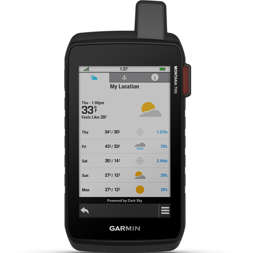 Garmin Montana 700i GPS with inReach Technology
