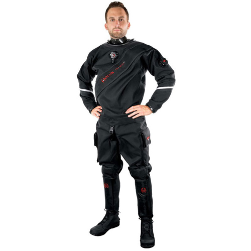 Hollis DX 300X Dry Suits with Neoprene Socks Open Box