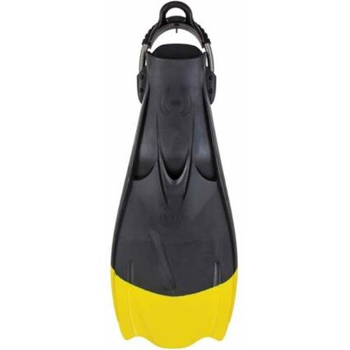 Size Choice Hollis F1 Black with Yellow Tip Bat Fins 