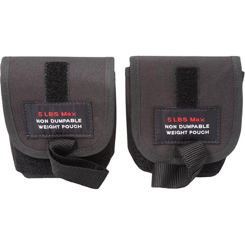 4 Hollis Scuba Weight Pockets pn# H25631 V elcro attaches to any gear 5x4x1.5" 